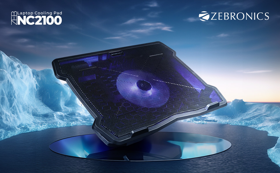 Zebronics-NC2100-Laptop-Cooling-Stand-with-125mm-Fan-Silent-Operation-LED-Light-