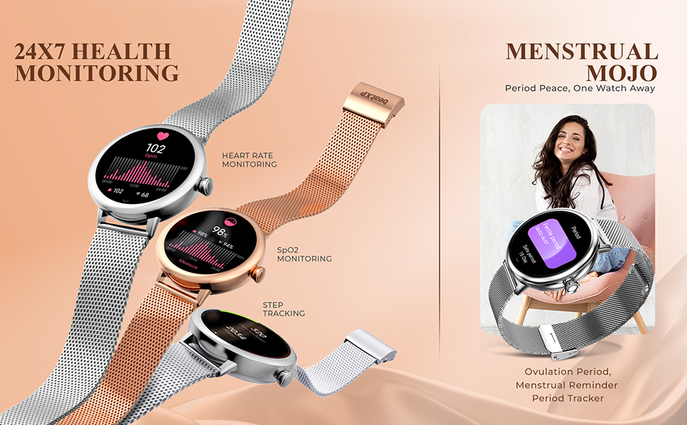 beatXP-Eva-12-Super-AMOLED-Display-Bluetooth-Calling-Smart-Watch-for-Women-Metal