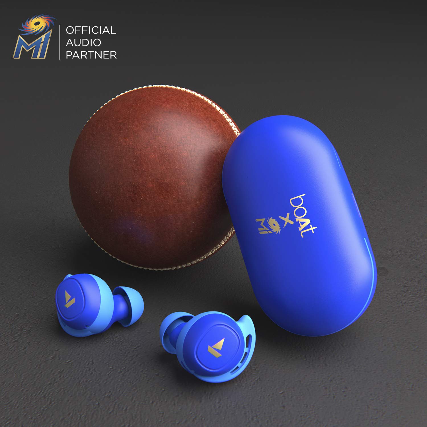 boAt Airdopes 441 MI Edition TWS Ear-Buds with Up to 35H Total Playback Type-C Port(MI Blue)