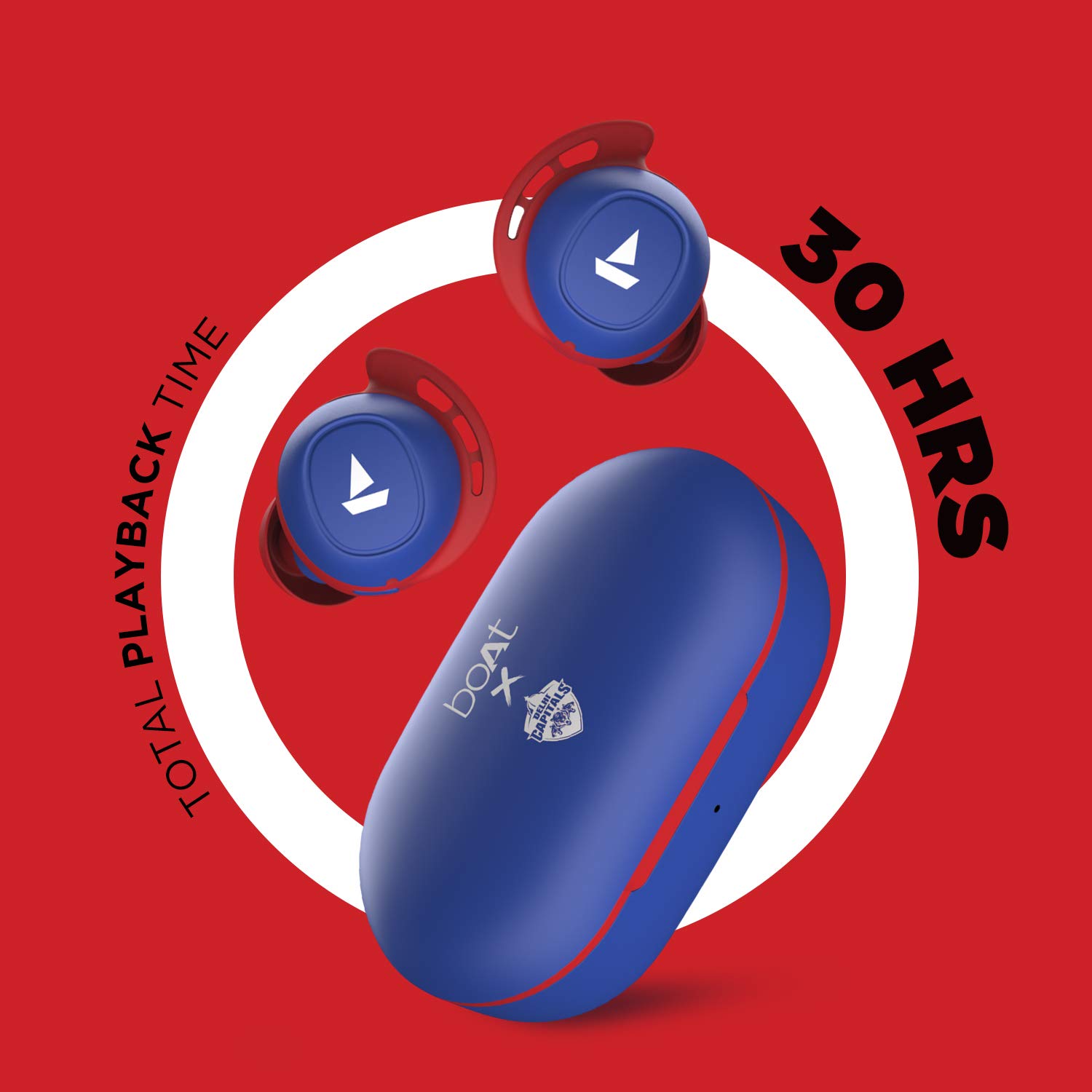 boAt Airdopes 441 MI Edition TWS Ear-Buds with Up to 35H Total Playback Type-C Port(MI Blue)