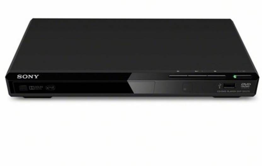 SONY DVP-SR370/BCIN5 0 inch DVD Player Black