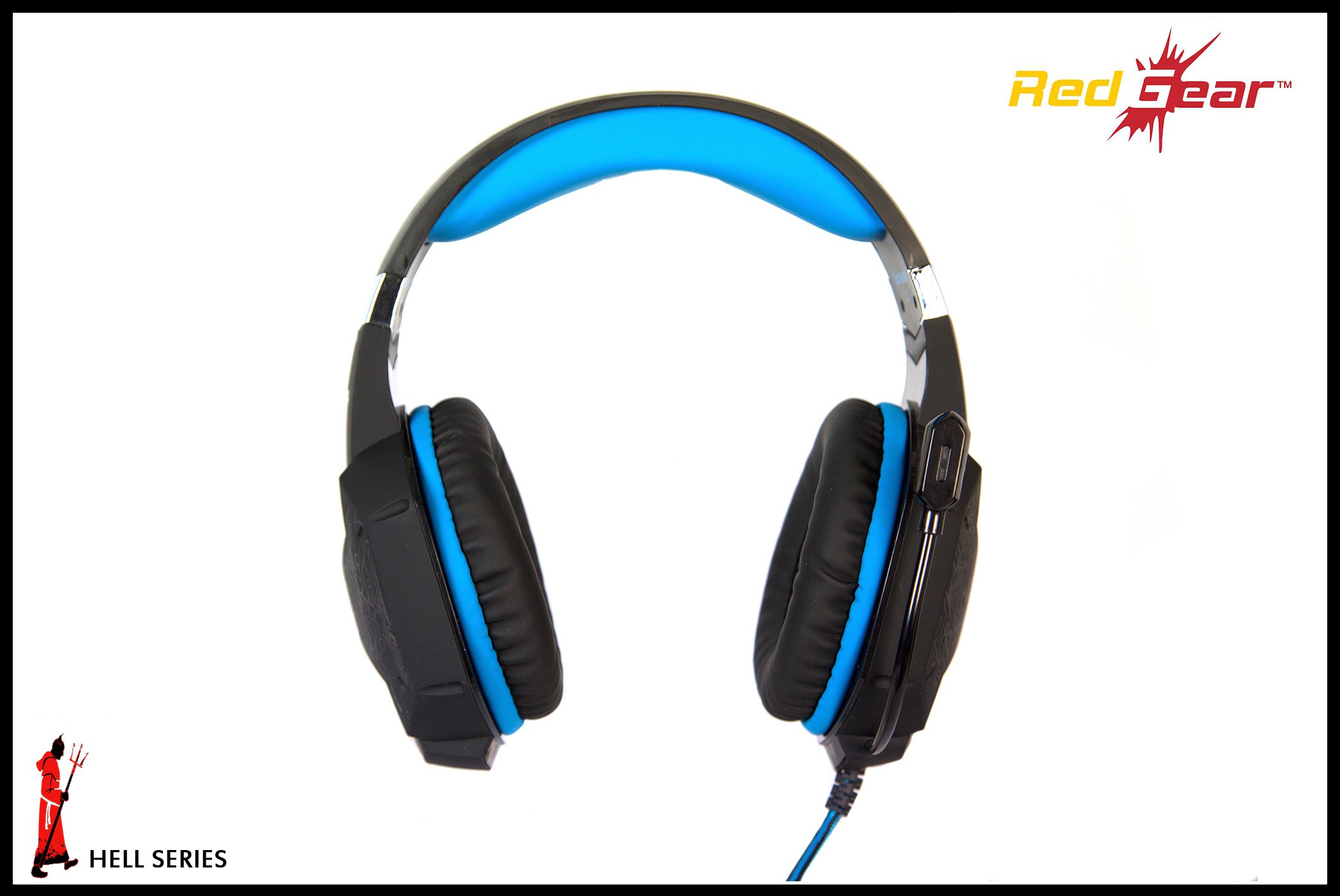 Redgear Hell Scream Professional Gaming Headphones with 7 RGB LED Colors and Vibrations(PC)