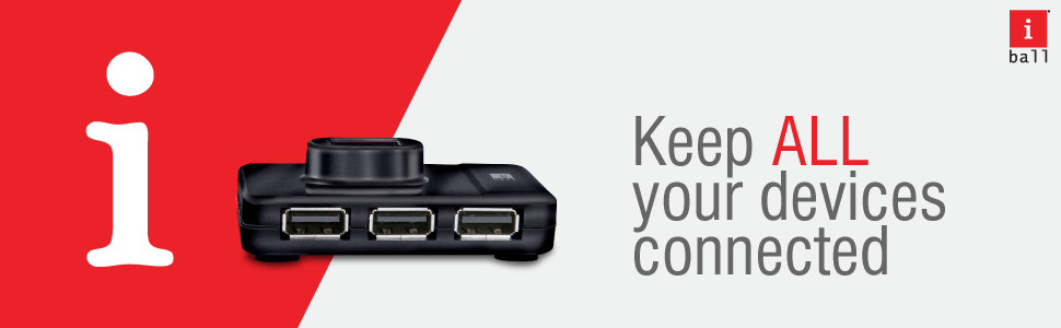 iBall-Piano-423-4-Port-USB-Hub-I-Slim-and-cute-design-I-Easy-accessible-ports-on