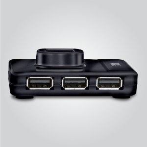 iBall-Piano-423-4-Port-USB-Hub-I-Slim-and-cute-design-I-Easy-accessible-ports-on
