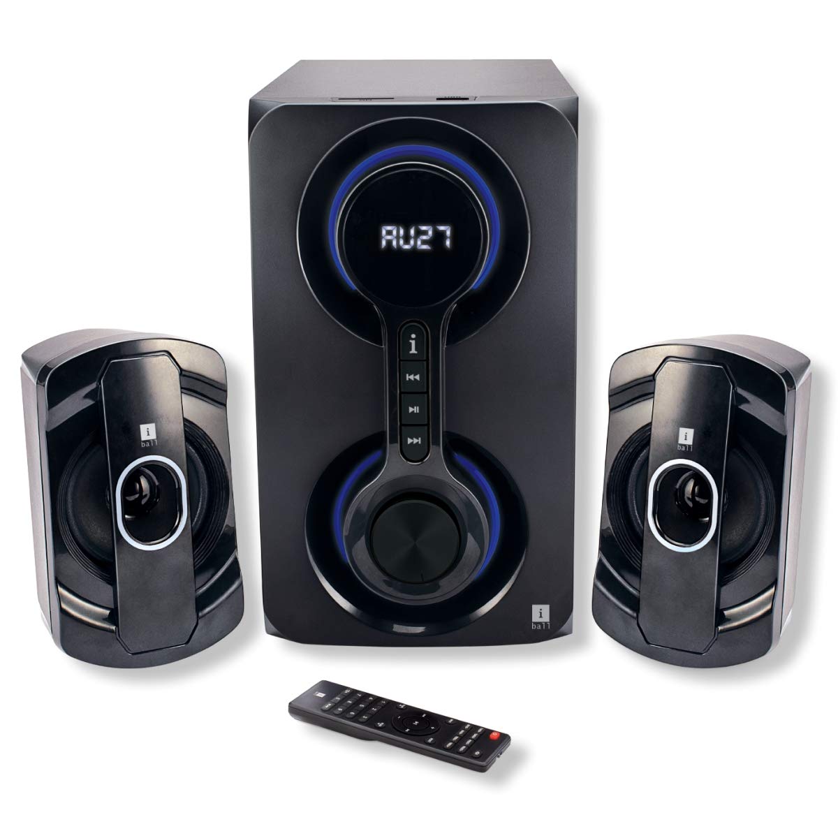 iBall Thunder 40 Watt 2.1 Channel USB Multimedia Speaker (Black)