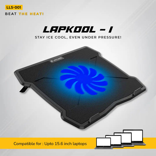 Lapcare Lapkool 1 with Single Fan Lapotp Stand