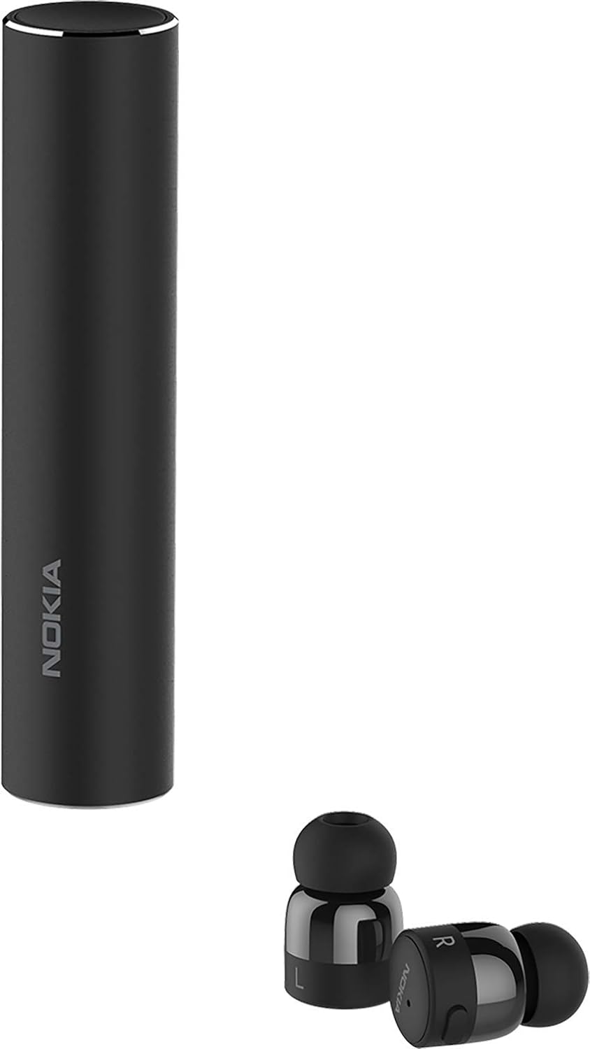 Nokia Bh-705 Bluetooth Truly Wireless in Ear Earbuds with Mic, Black