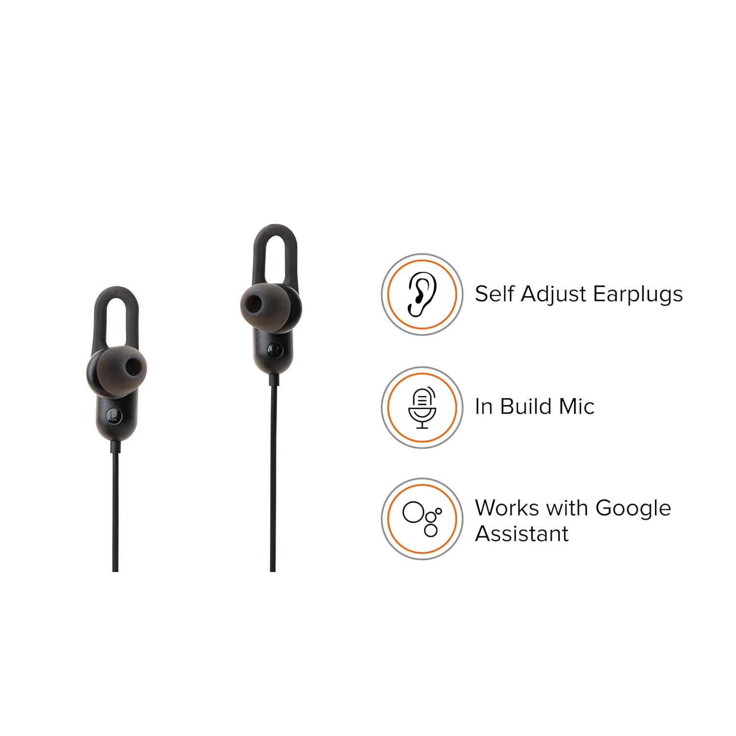 Mi Sports Bluetooth Earphones Basic Dynamic bass, Splash and Sweat Proof, up to 9hrs Battery (Black)