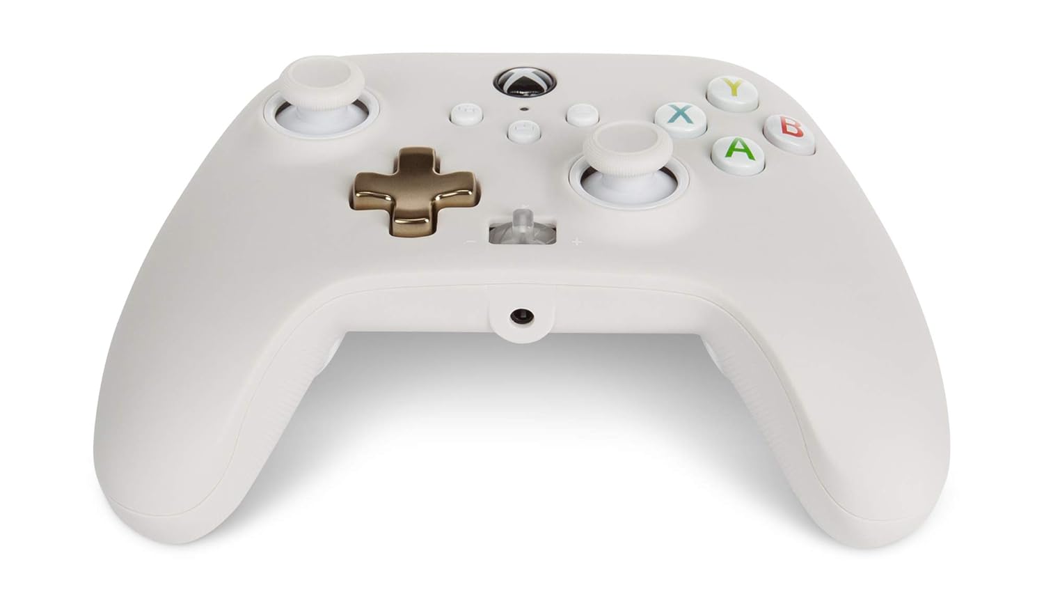 PowerA Enhanced Wired Gaming Controller for Xbox Series X/S and Xbox One, White, Mist (Officially Licensed)