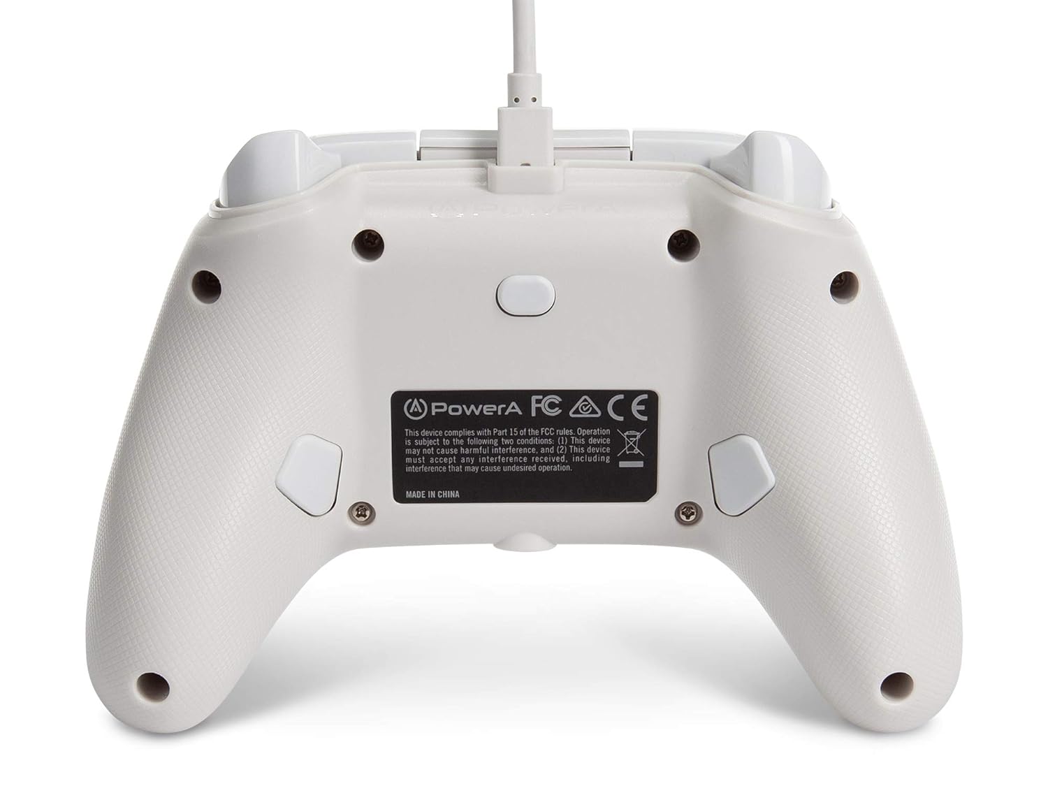 PowerA Enhanced Wired Gaming Controller for Xbox Series X/S and Xbox One, White, Mist (Officially Licensed)