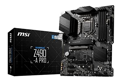 MSI MPG Z490 Gaming Carbon Wi-Fi ATX Gaming Motherboard