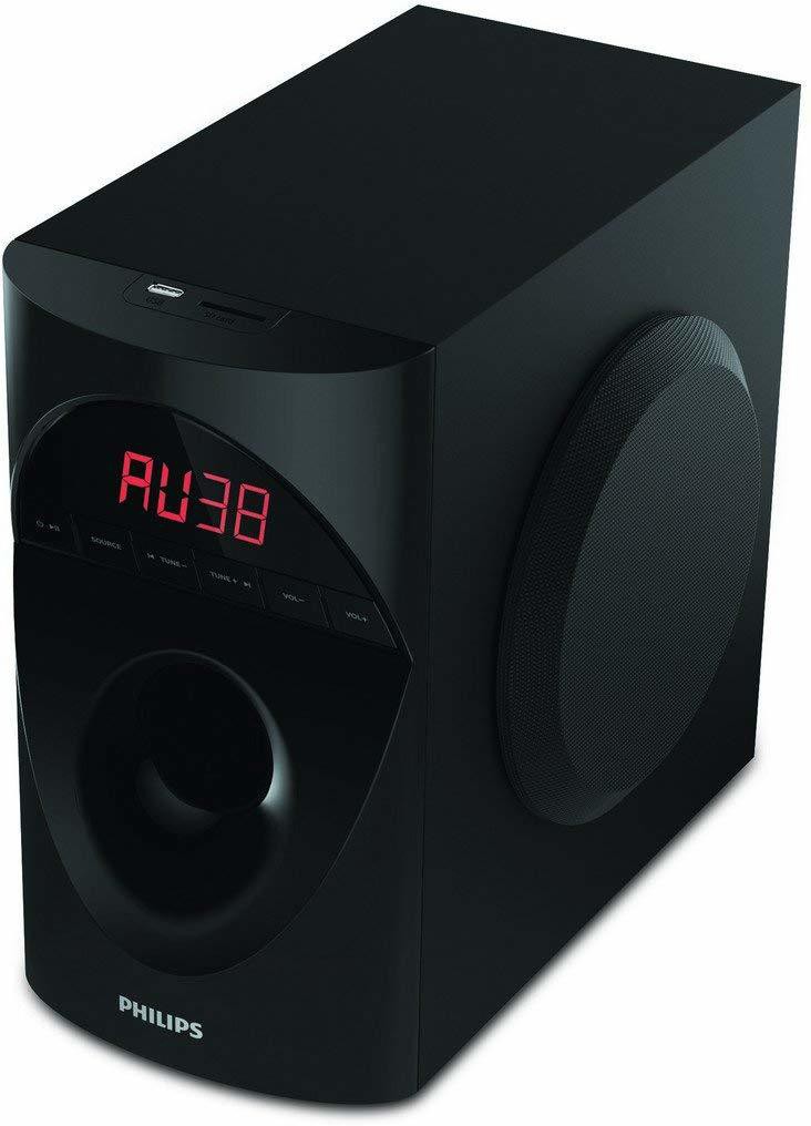 Philips in-SPA 5190B/94 Multimedia Speaker System (Black)-