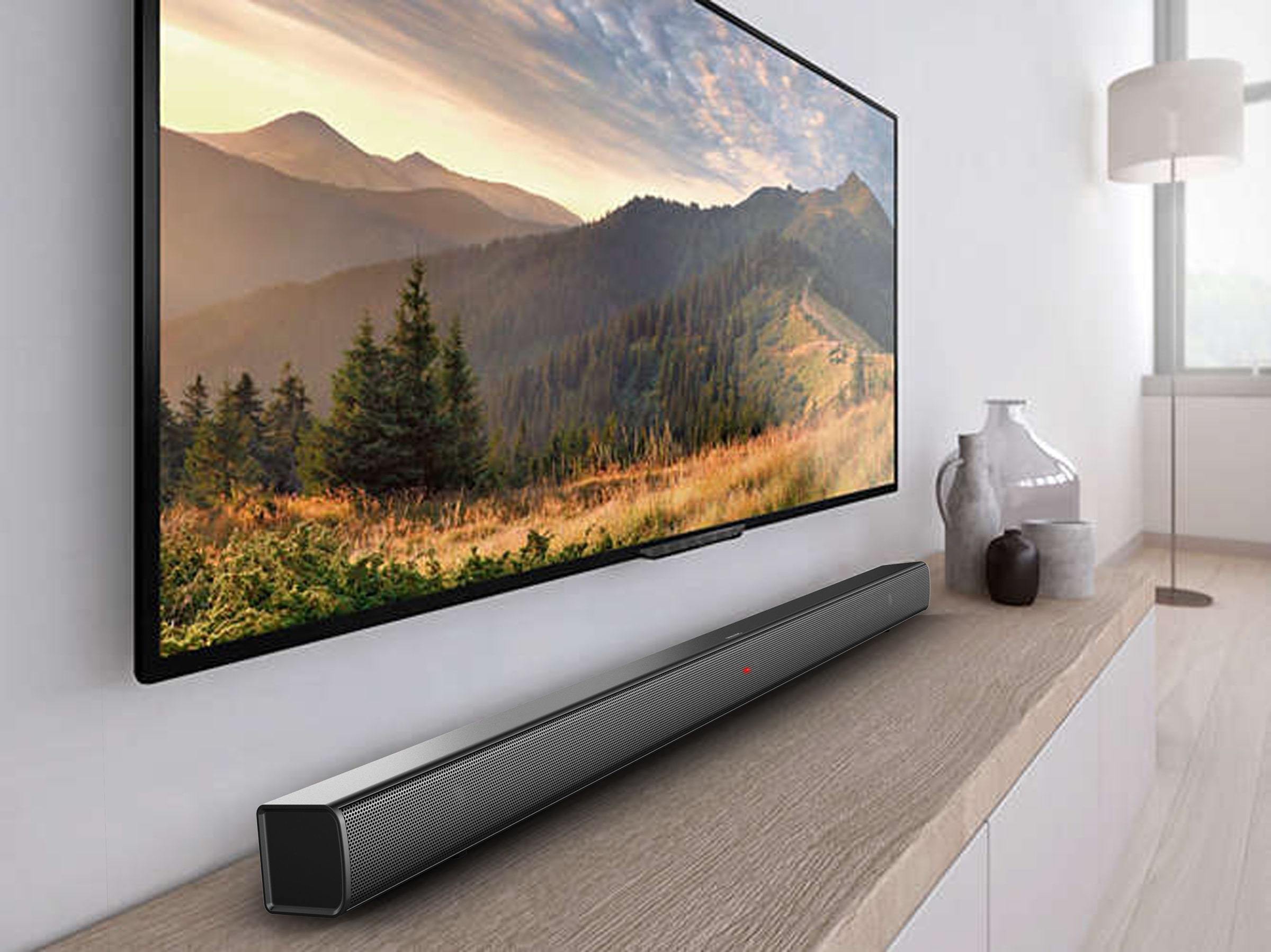 Philips HTL1510B/94 2.1 Channel 70W Soundbar with Wireless Subwoofer (Black)-