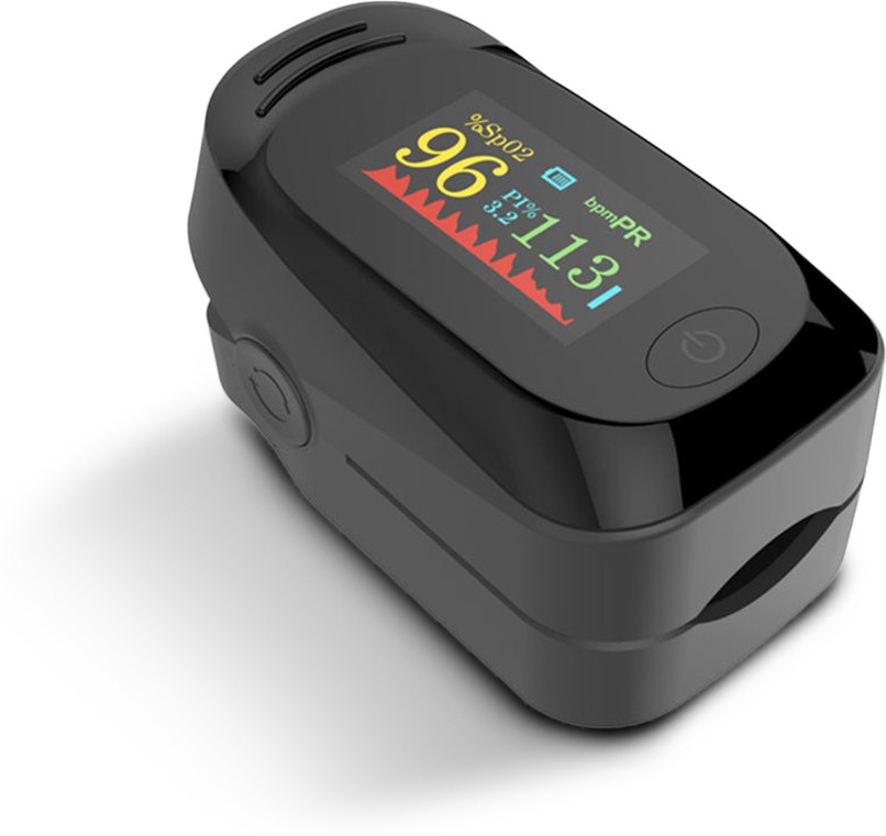 Finger Pulse Oximeter, SPO2 Blood Oxygen Saturation, Pulse Rate (PR) with OLED Digital Display