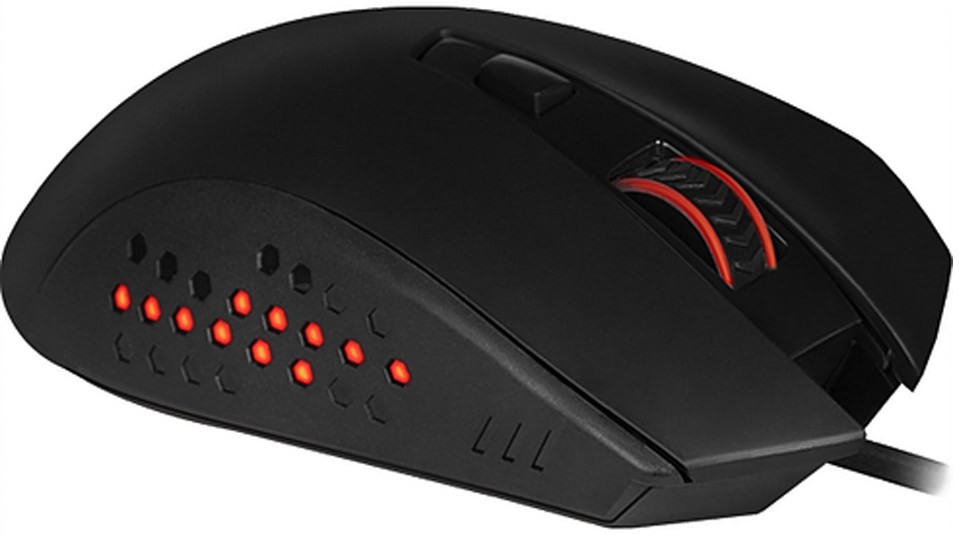 Redragon Gainer M610 Wired USB Gaming Mouse 3200 DPI/LED Lighting for Windows/Mac PC (Black)