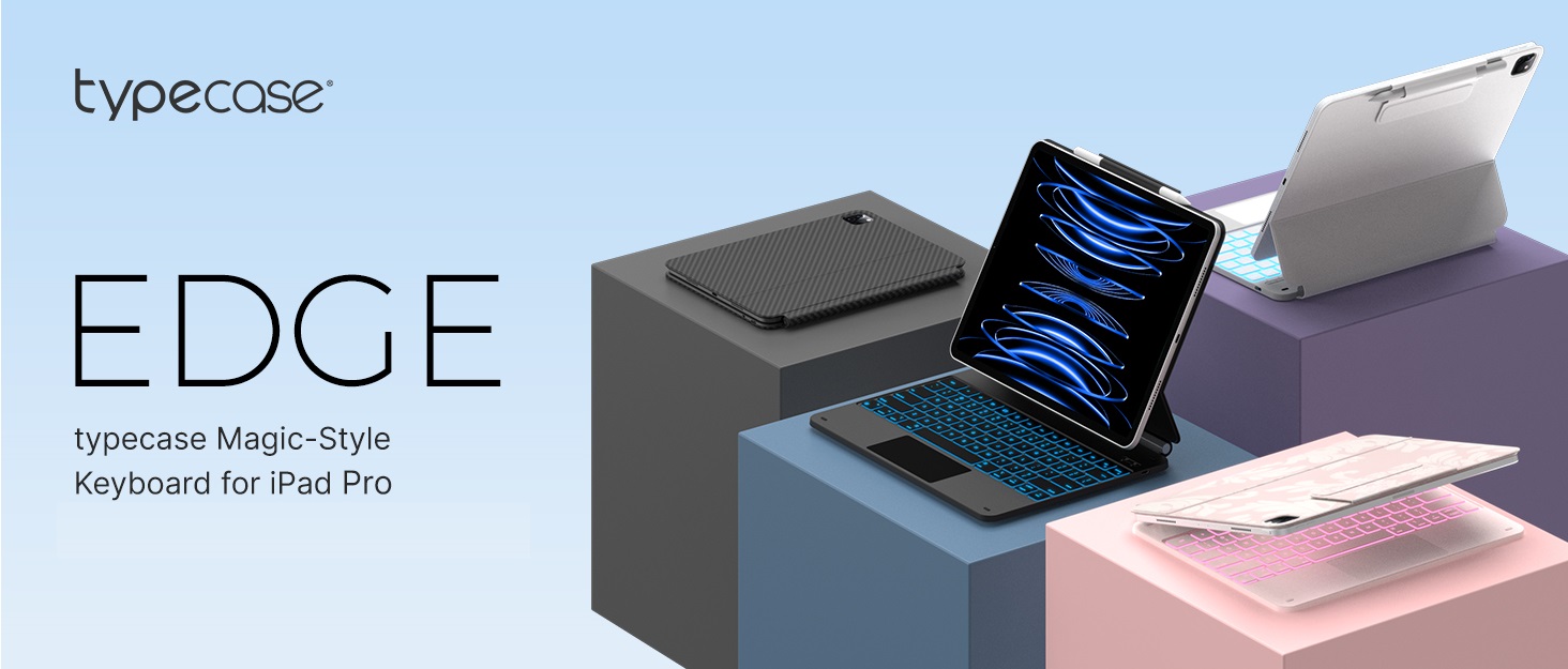 typecase-Edge-Magic-Keyboard-case-for-iPad-11th-A16-2025-10th-Gen-with-11-Colors